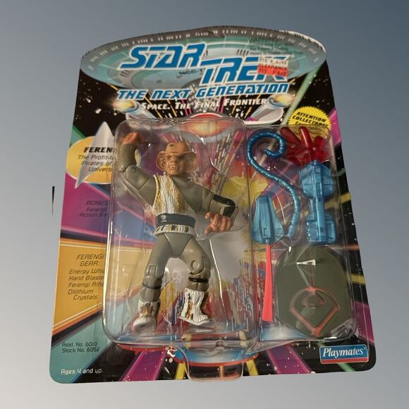 92 Playmates Star Trek (Next Gen) Picrard Data Gowren, Ferengi GuinaTori Figures - Picture 8 of 16